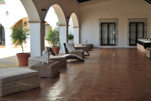 Porche patio