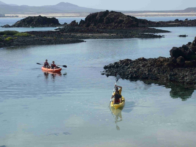 Tours en kayak Isla de Lobos