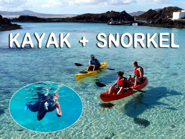 kayak+snorkel