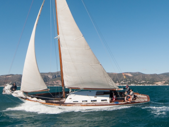 Aprendiendo a navegar a vela