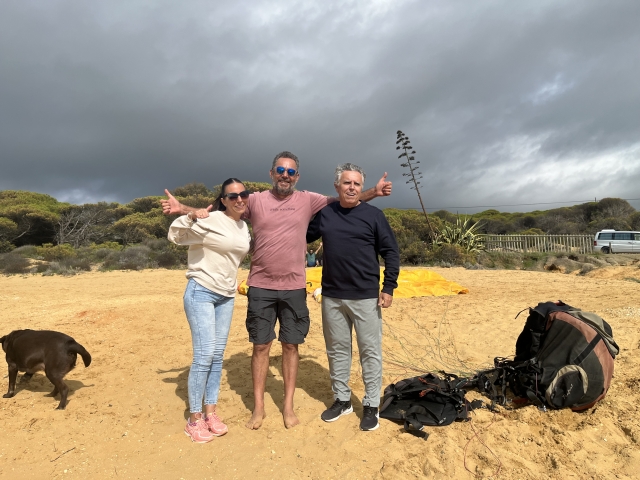 Opinião de M. Del sobre Biplaza Paragliding Flight em Sevilha 20 minutos