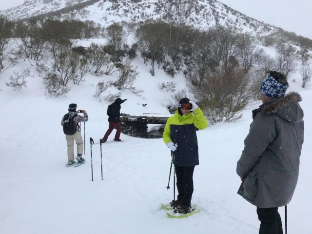 Racchette da neve nelle montagne di Leon