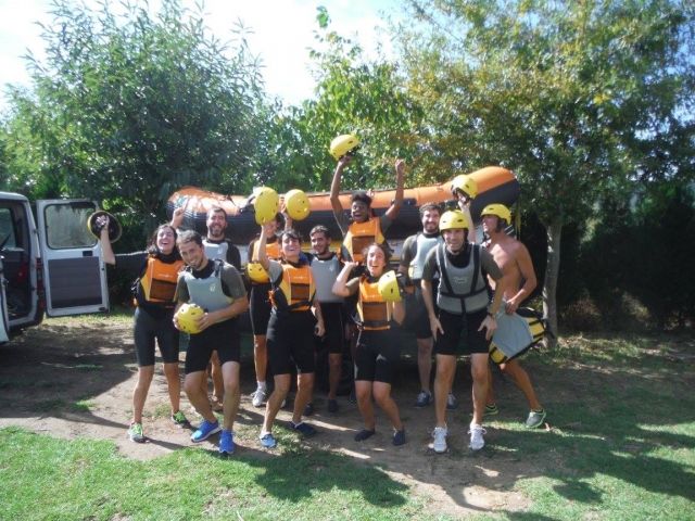  Bereit für einen Rafting-Tag 