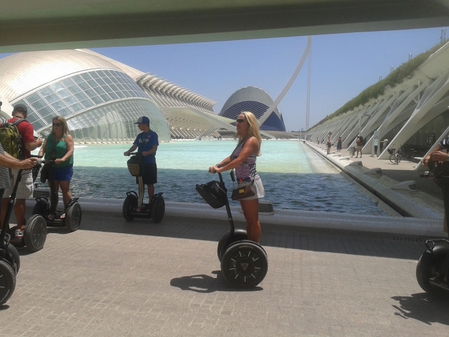  Segways in the Science Museum 