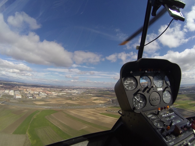  Volo visivo dall'elicottero