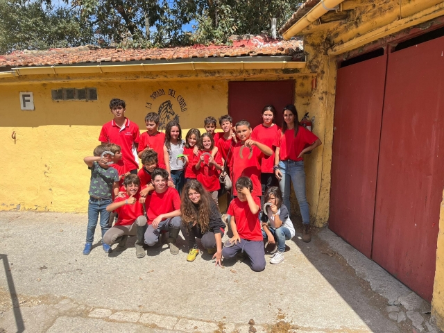 En el centro ecuestre de El Espinar