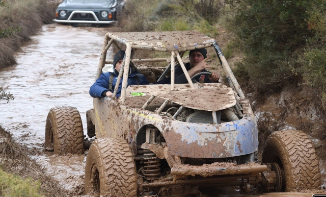 Buggies por el barrizal