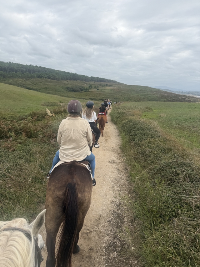 Avis de Danae concernant Route de cheval à travers le parc naturel de liencres 1h