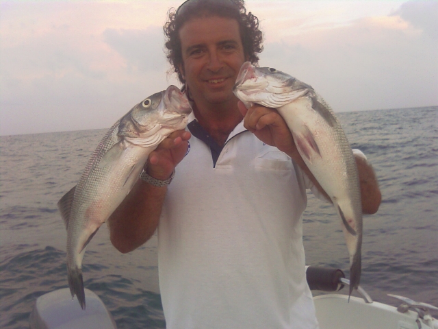 Lubinas a  Jigging