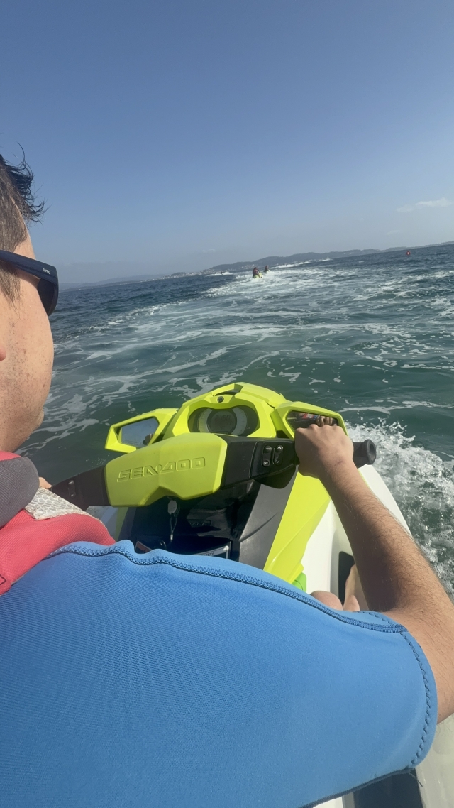 Opinião de Maria sobre Rota de jet ski de dois lugares Ilha do Areoso, 80min