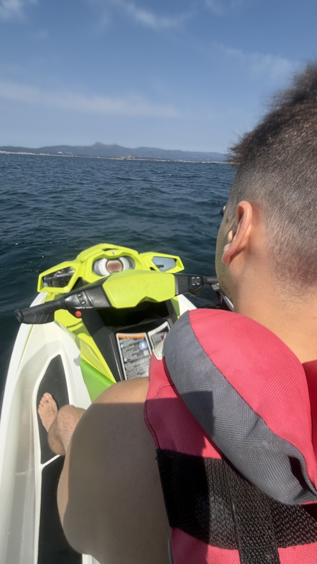 Opinione di Alba su Percorso moto d'acqua biposto Isola Areoso, 80min