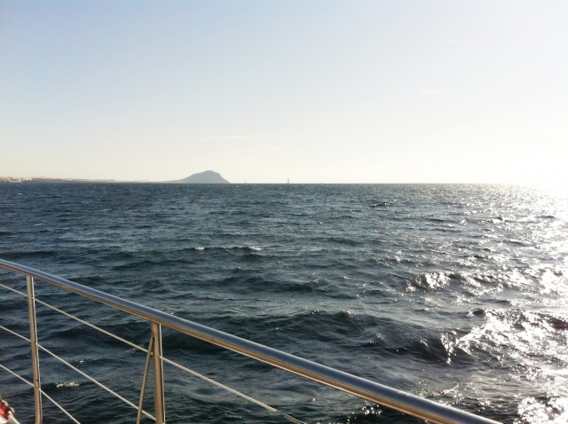  Der Atlantik vom Boot aus 