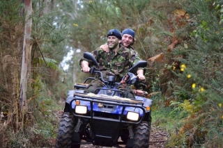 Avanzadilla en quad Avanzadilla en quad