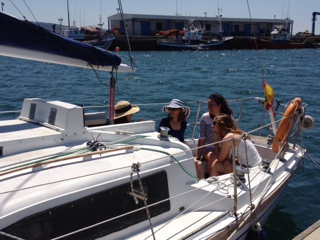En el barco