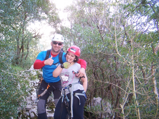 Disfrutando de la aventura