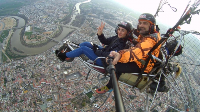 El mejor vuelo en paramotor sobre Córdoba