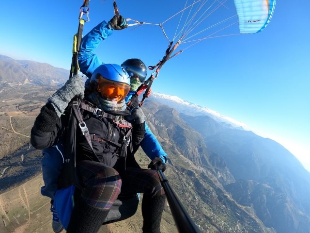  Dall'alto in parapendio 