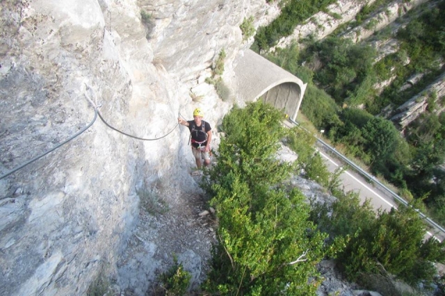  salire la via ferrata 