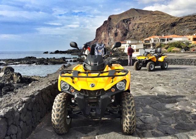  Rasten Sie mit den Quads aus, um den Atlantik zu sehen. 