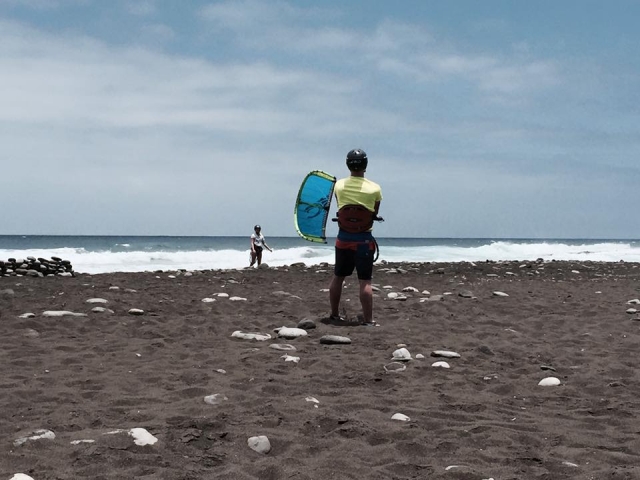  Kite in una giornata ventosa 
