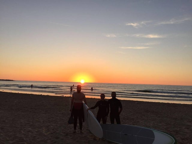  Il sole al tramonto 
