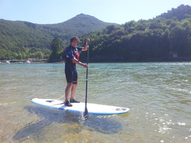  桨冲浪的第一步 