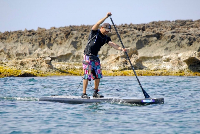El paddle surf en mar