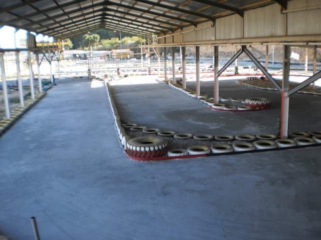 Zona techada circuito