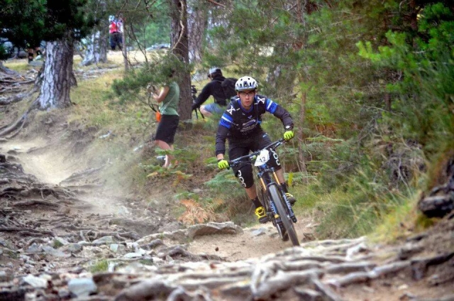 BTT en el campo