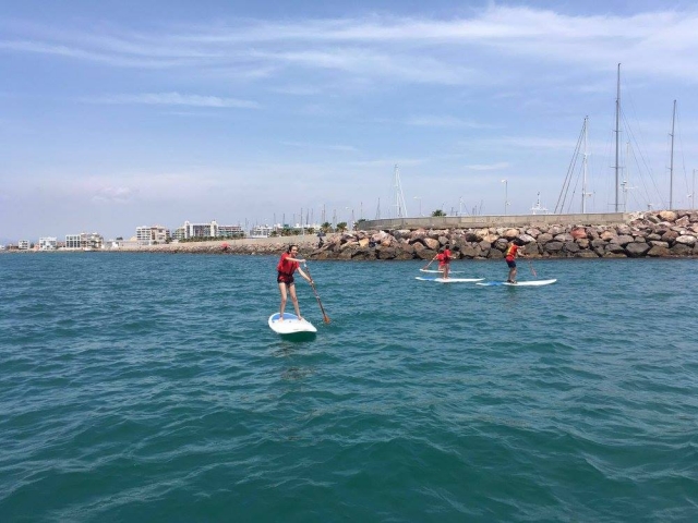  SUP do clube náutico 