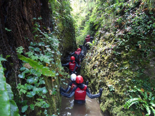 Tramo de aproximacion al barranco