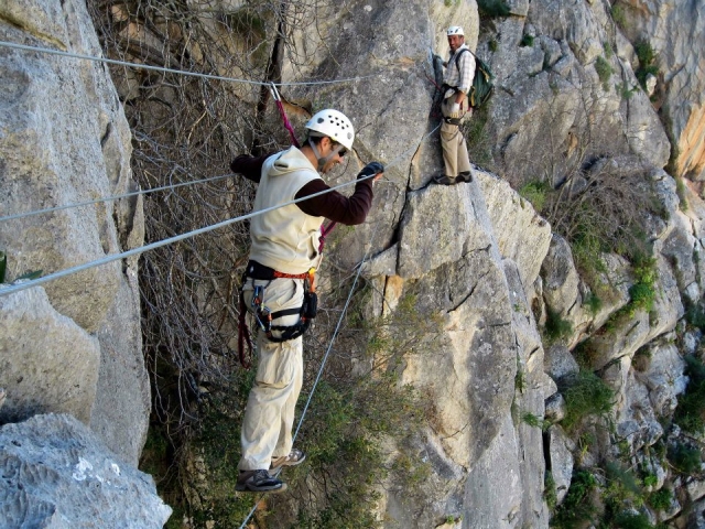  Granada on via ferrata 