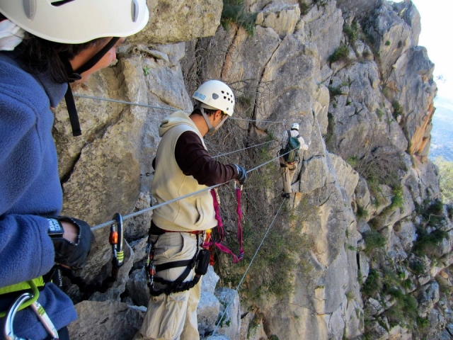  Via ferrata departures 