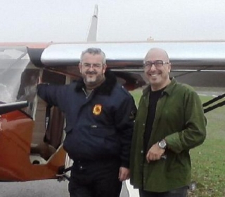 Angel Y MArio del Club de Vuelo