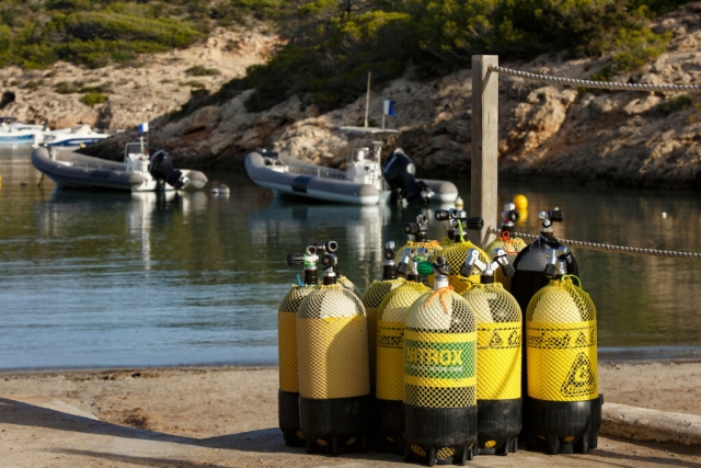 Material de buceo