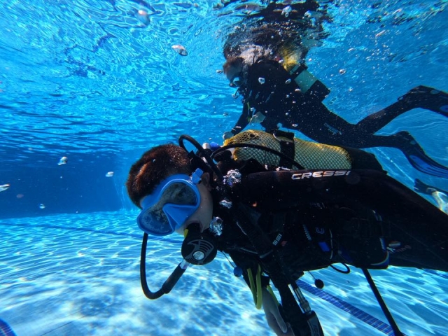Buceo en aguas confinadas