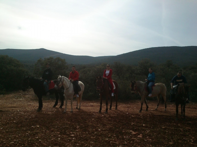 Salida ecuestre por los Montes de Toledo