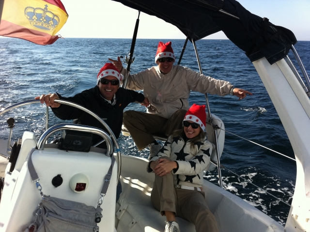  Segeln am Weihnachtstag 