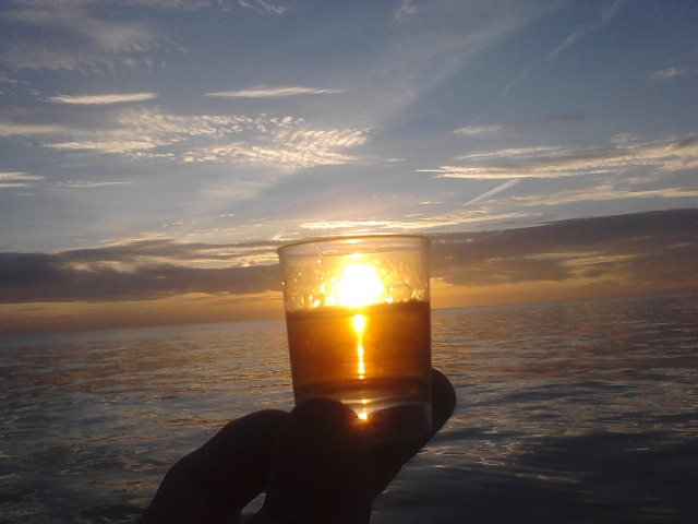  Sonnenuntergang Toast 