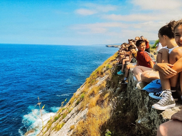 Paseando por la costa de Loredo