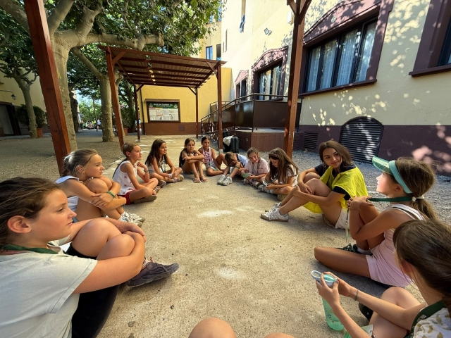 Tiempo libre en el campamento