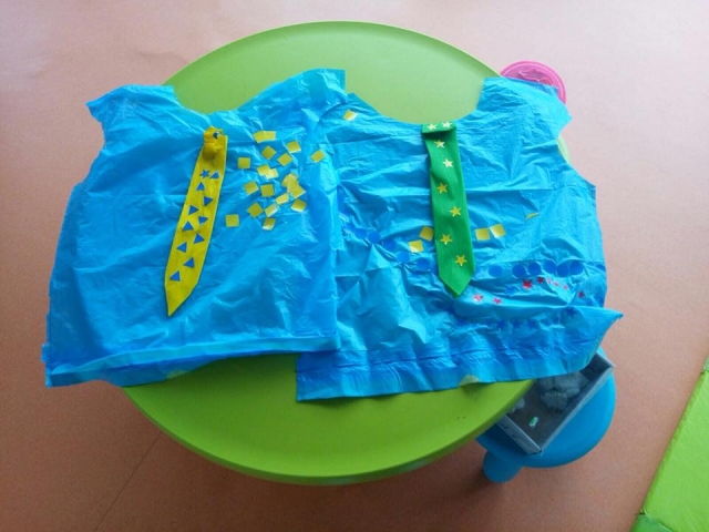 T-shirts with recycled material 