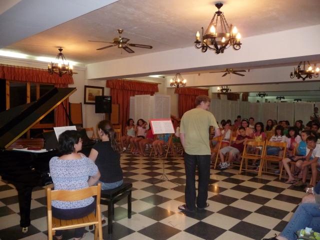  Concerto final do acampamento 