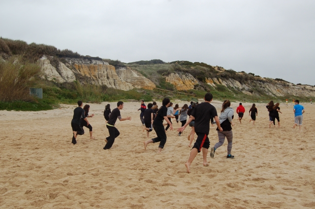 Juegos en la playa