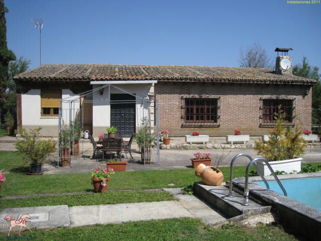 La fachada de la vivienda