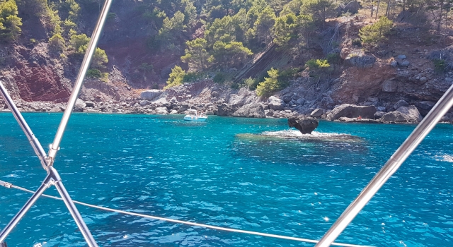 paseo en barco en Mallorca