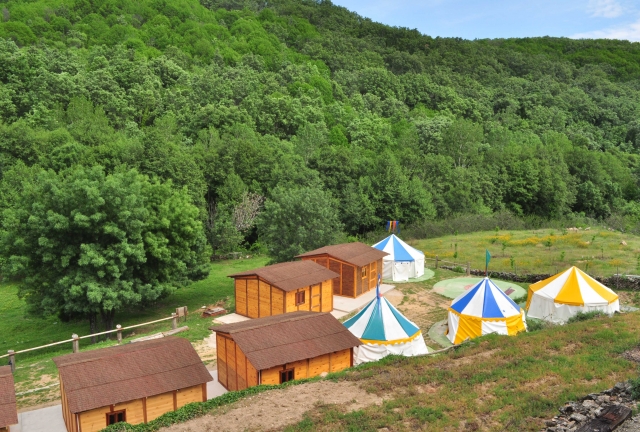 vista cabañas