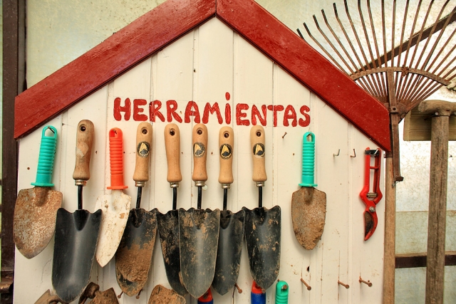 Herramientas de jardín