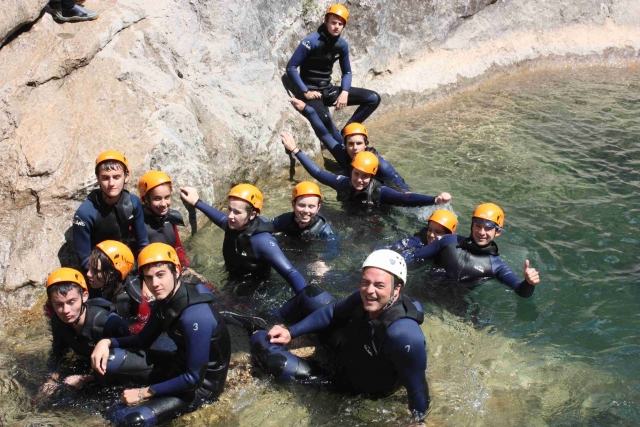  canyoning 
