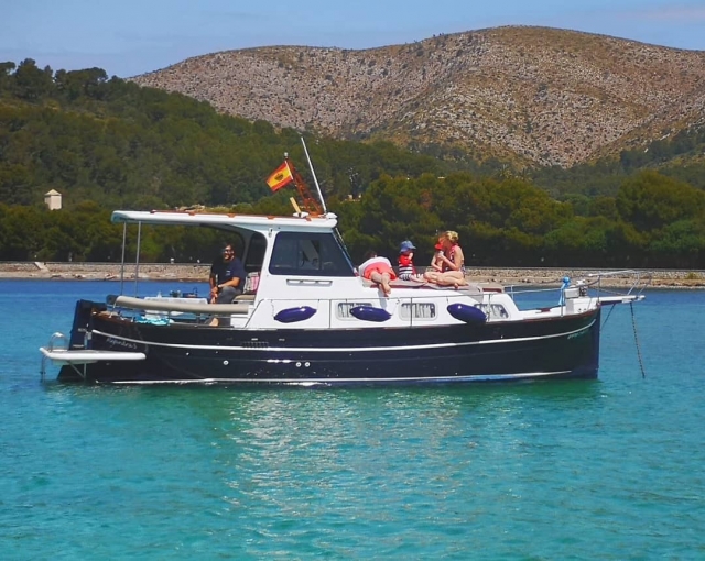 Navegando en las Baleares